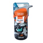 CAMELBAK 驼峰儿童运动水壶 便携户外 防漏 水杯 400ml 黑色鲨鱼