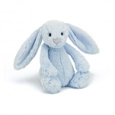 Jellycat 毛绒玩具兔子 中号 浅蓝色 31cm  (bashful blue)